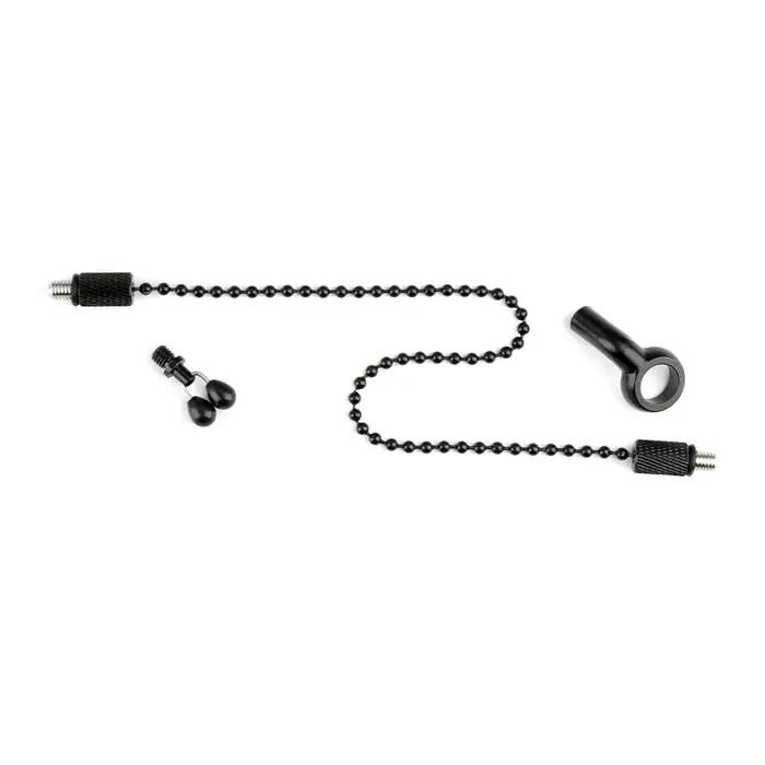 Indicateur de touche swinger pour carpe fishing avec chaîne inox et bobbins réglables