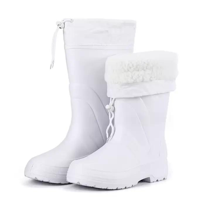 Bottes de pêche EVA imperméables homme 2026 antidérapantes pour neige et outdoor