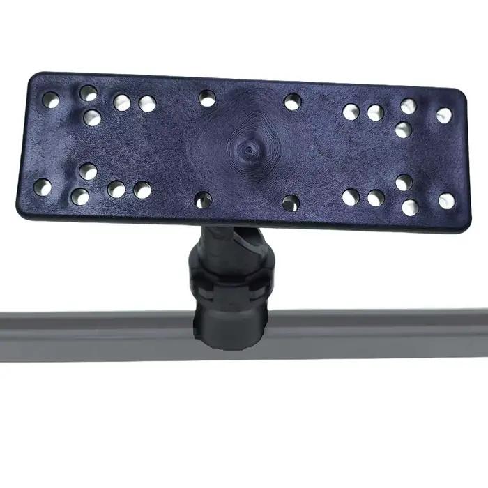 Support sondeur kayak drifting - Fixation Garmin Lowrance pour canoë pêche, support GPS bateau PVC