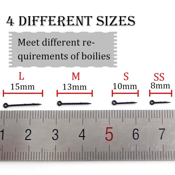 30 aiguilles montage Ronnie Rig carpe - Accessoires pêche asticots pop up bouillettes