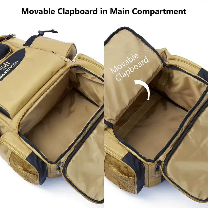 Sac à dos pêche Bassdash : backpack technique pour matériel de pêche avec organisation optimisée