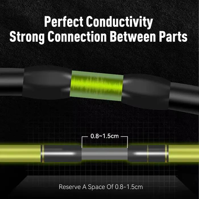 Canne voyage carbone ultralégère KINGDOM 3 sections action MF pour truite et brochet en UL/L