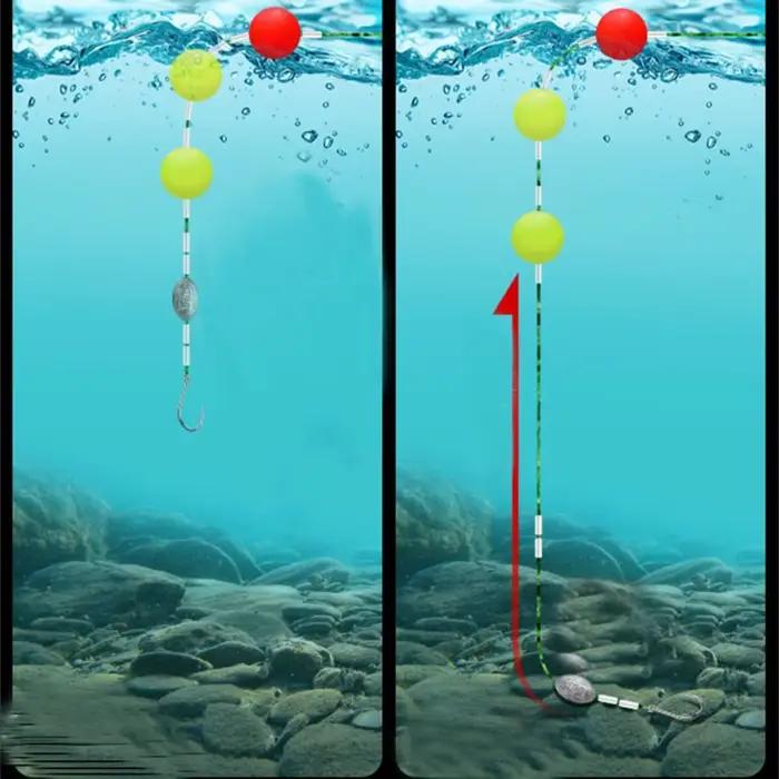 10 boules flottantes 20-30mm avec anneau cuivre pour pêche eau douce et mer - accessoires pêche