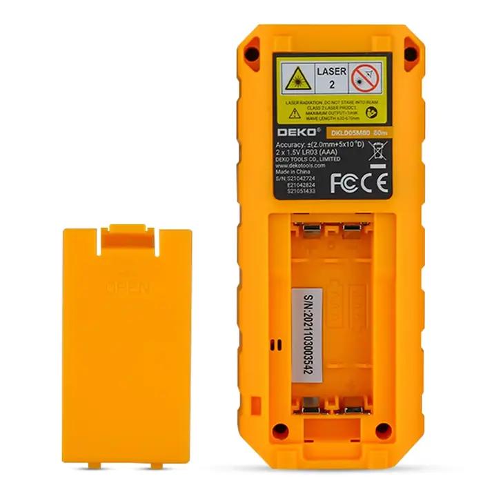Télémètre laser DEKO DKLD05 mini 40M à 100M - Outil compact pour pêche précise