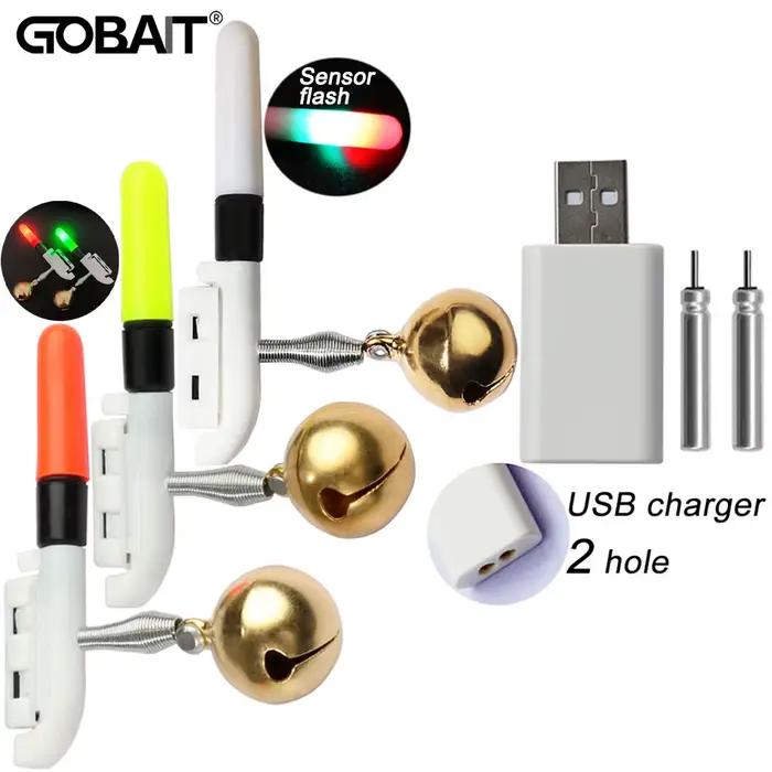 Lampe clip LED lumineuse CR425 rechargeable USB - Alarme de touche pour pêche nocturne avec batterie 3.6V