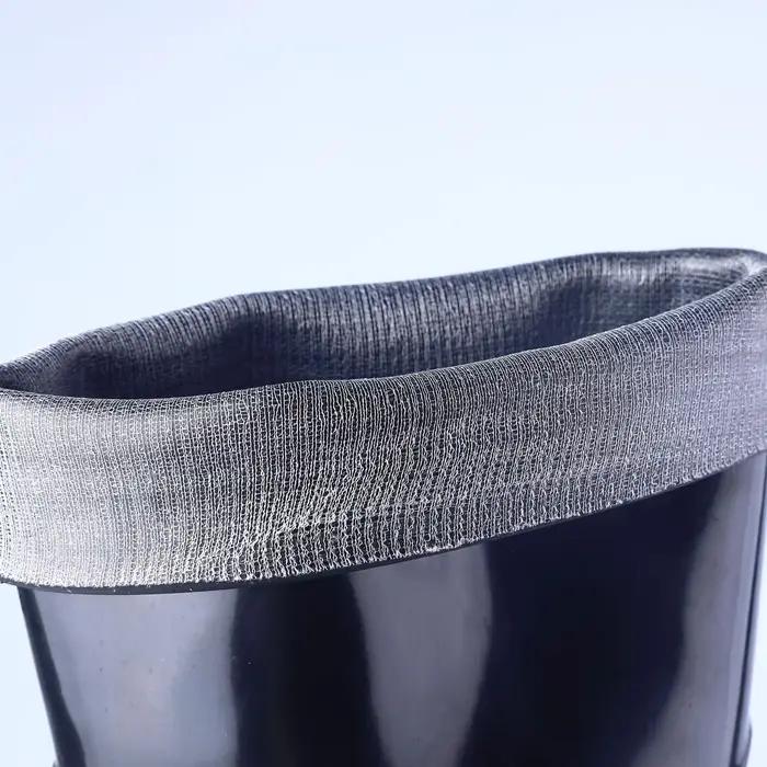 Bottes de sécurité pêche PVC semelle souple épaissie imperméables antidérapantes pour hommes temps chaud
