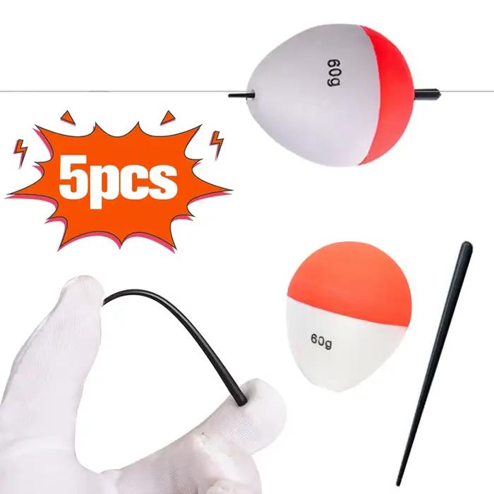5 flotteurs pêche mer EVA poids 2g à 60g équipement pêche bouchon russe accessoire universel