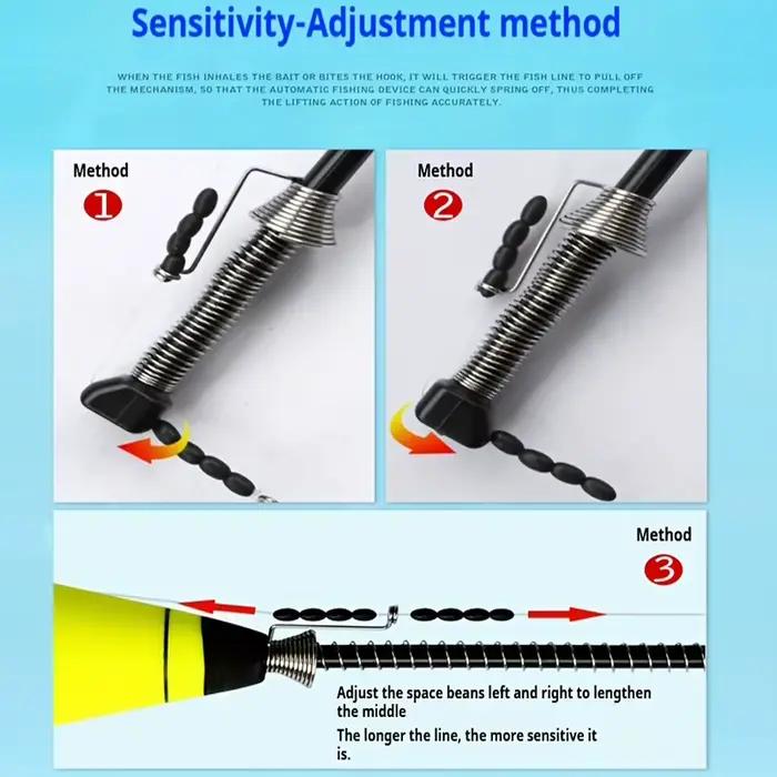 Flotteur automatique portable 1-3 pièces pour pêche en mer - Accessoire pêche rapide et pratique
