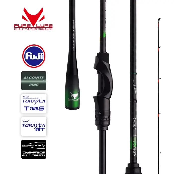 Canne PURELURE ZERO Light High Carbone pour pêche à la truite et stream bass en rivière
