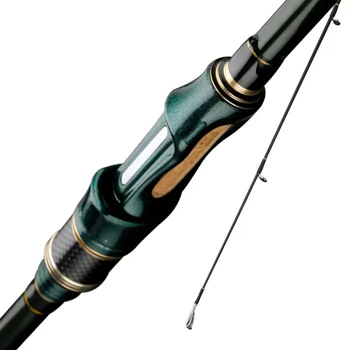 Canne spinning carbone CEMREO 4-5 sections 1.8-2.4m portable travel rod pour pêche voyage
