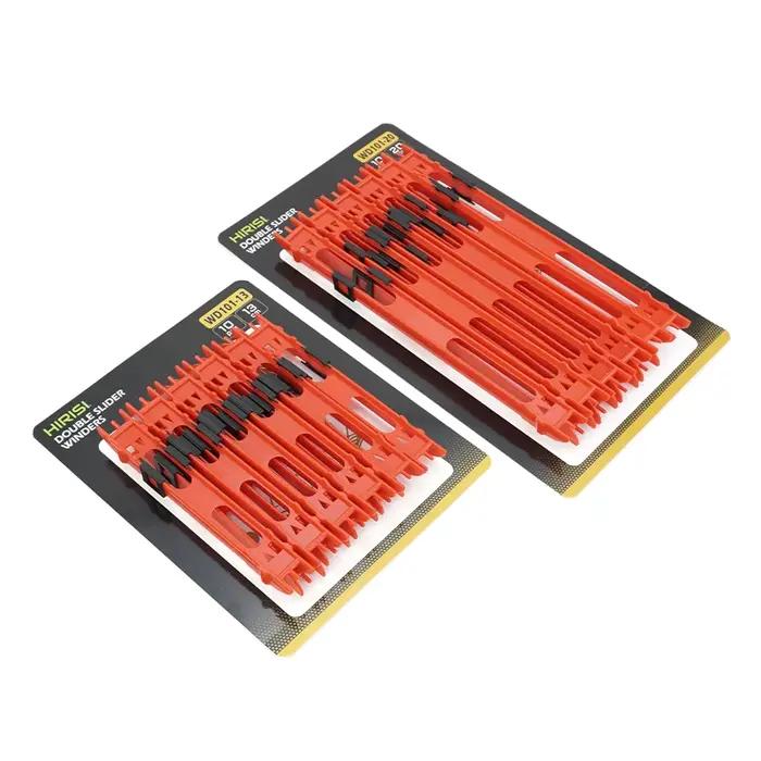 10 planches à enrouler ligne de pêche Hirisi WD101 - accessoires rangement fil pêche