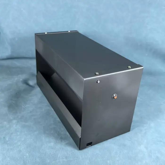 Piège à plombs taille moyenne 32x18cm avec 5 plaques cibles 2mm pour airgun et entraînement