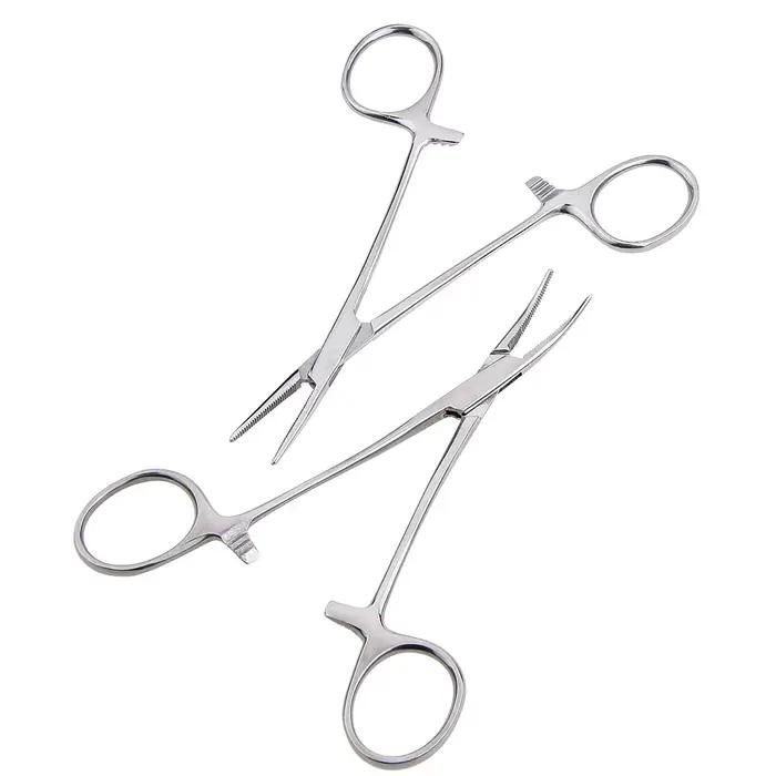 Pince hémostatique outil main 12.5-18cm pour décrocher poissons et soins matériel pêche
