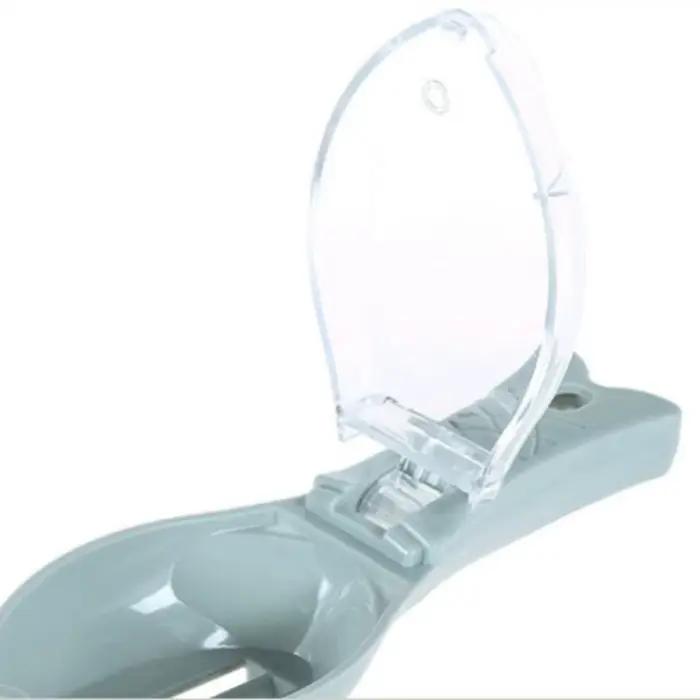 Racleur à écailles de poisson manuel avec couvercle, pour nettoyer et entretenir votre matériel de pêche