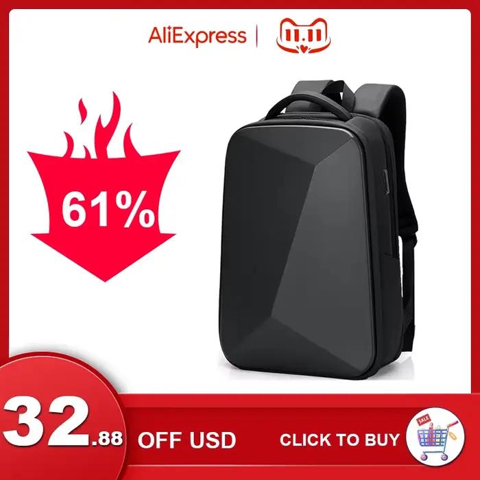 Sac à dos anti-vol étanche Fenruien avec chargeur USB pour ordinateur, école et voyage homme