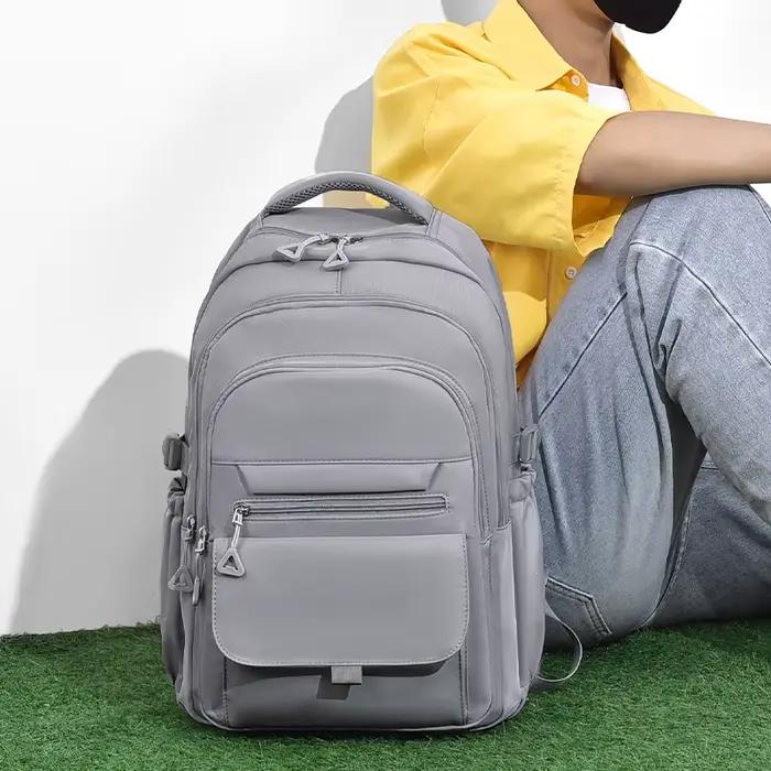 Sac à dos pêche Oxford imperméable multi-couches grande capacité pour randonnée et voyage