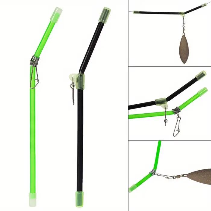 20 Anti-Emmeleur Feeder Pêche Mer Luminiscent Avec Tube Snap Connecteur Équilibre Accessoires