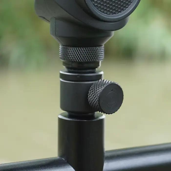 Hirisi 4 connecteurs rapides aluminium noir pour rod pod et supports - accessoires pêche carpe AQ208