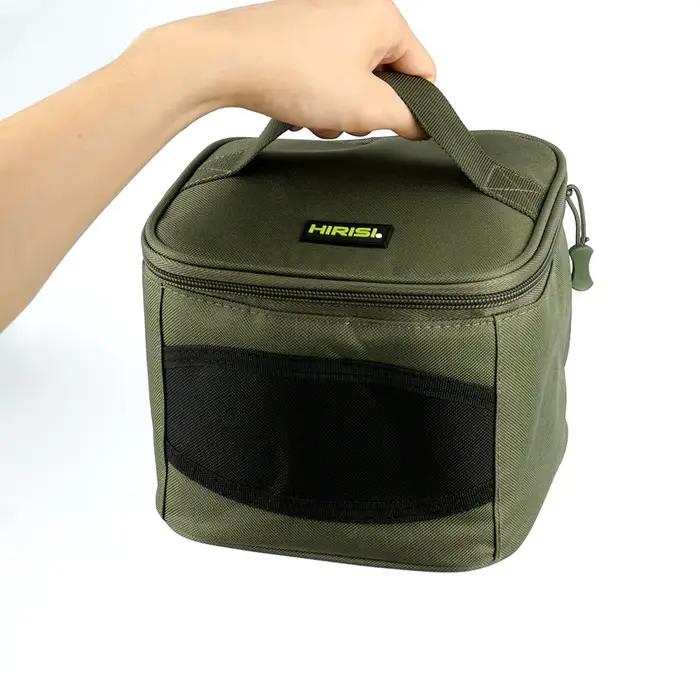 Sac de pêche portable pliable en oxford waterproof - Étui cubique pour matériel de pêche