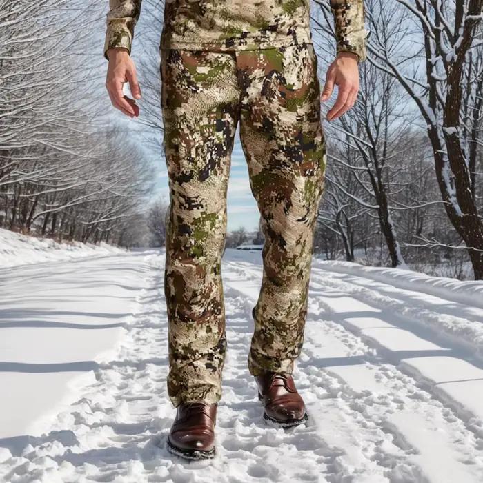 Pantalon traversée séchage rapide élastique 4 côtés - Pêche, camouflage outdoor, chasse léger