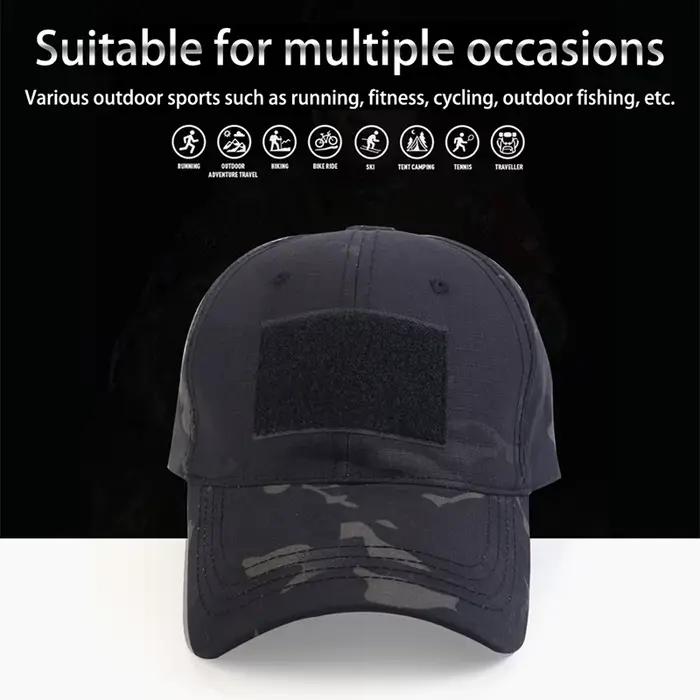Casquette baseball camouflage unisexe - Modèle ajustable pour pêche en couple et famille