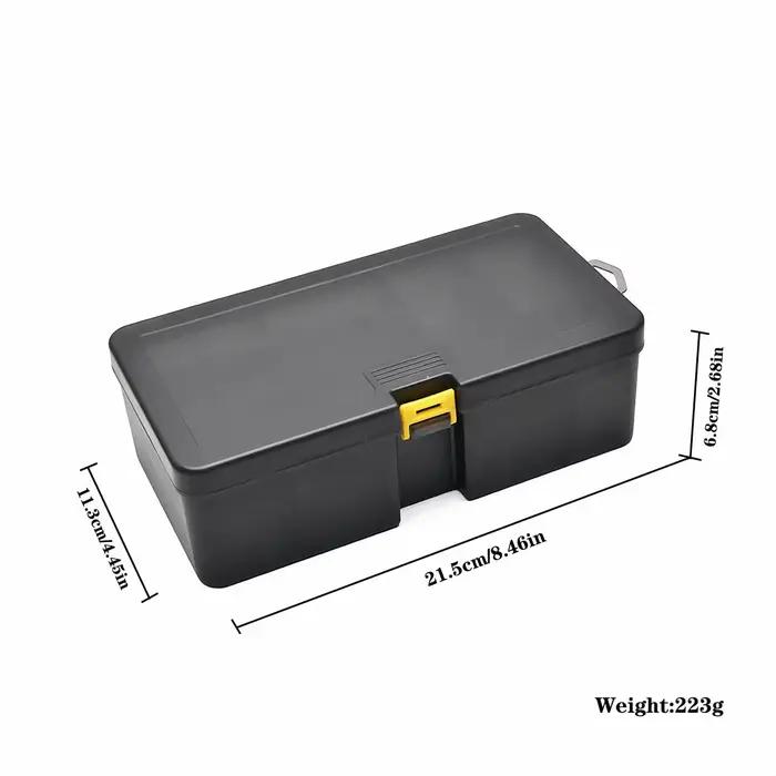 Boîte à pêche double face étanche - Organisation leurres et appâts, matériel pêche durable
