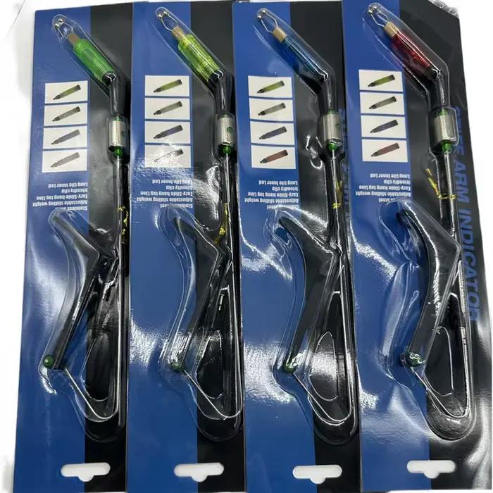 Swinger 4 couleurs à libération rapide - Indicateur alarme carpe pour pêche rivière et lac