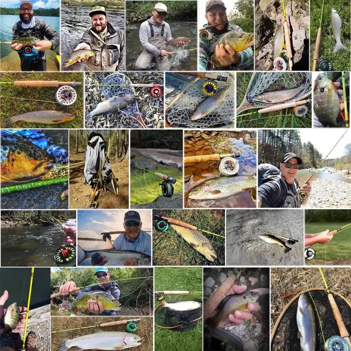 Canne Maximumcatch Ultra Lite 1-4WT 6-7.9ft action medium fast - Parfaite pour les petits ruisseaux et streamers