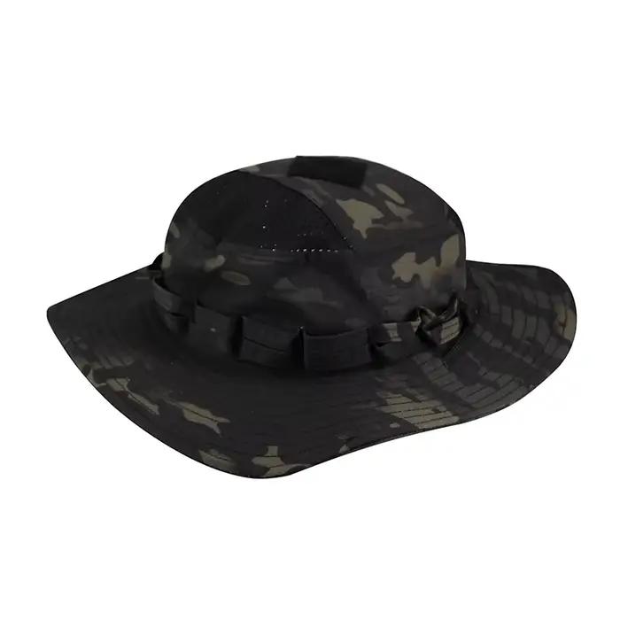 Nouvelle casquette bucket camouflage tactique 2025 pour pêche randonnée et activités outdoor multicam