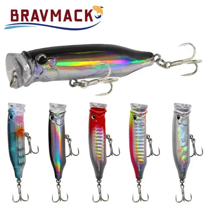 Leurre flottant popper wobbleur pour carpe et carnassiers, appât artificiel crankbait pêche leurre