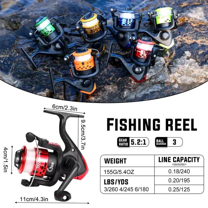 Moulinet spinning Sougayilang 10kg drag bobine aluminium renforcee pour pêche carpe et gros poissons lac river reservoir d'étang stream gestion filature roue tournante ambidextre