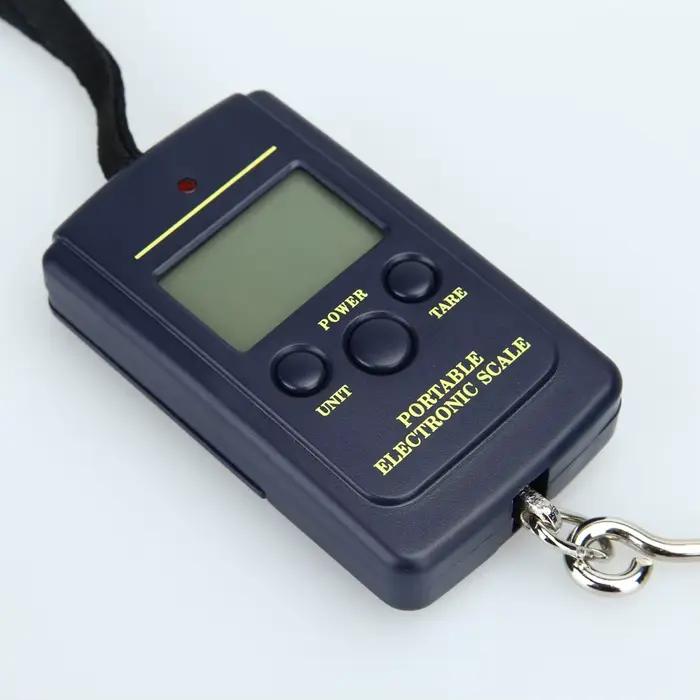 Balance électronique 40kg sans rétroéclairage avec sacs à bulles - Pêche, bagages et cuisine numérique portable