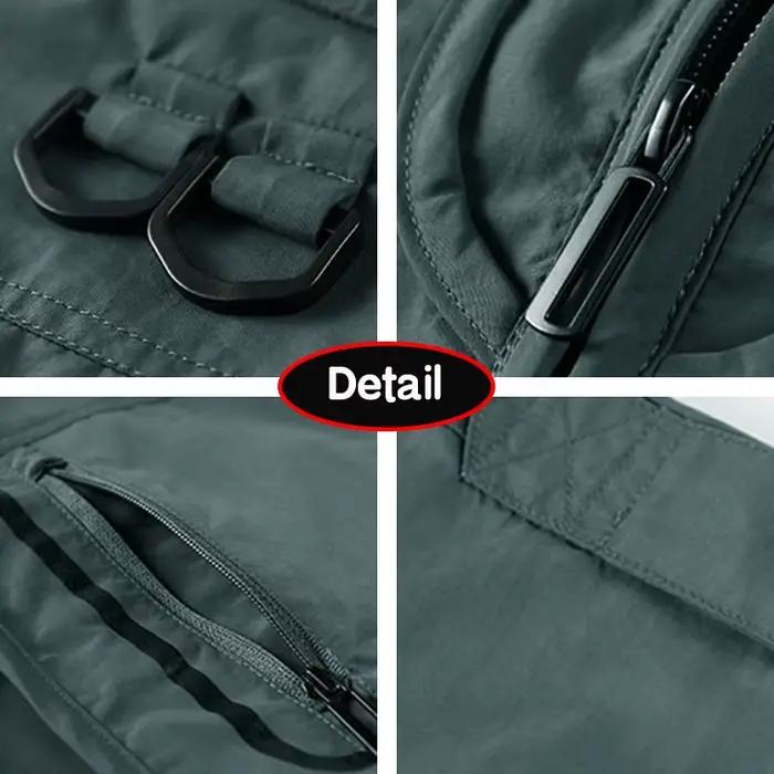 Veste de pêche sans manches multi-poches pour homme 2024, idéale pour la pêche en extérieur