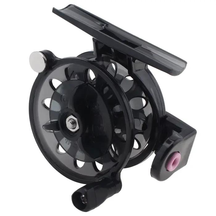 Moulinet mini portable pêche carpe hiver glace compact léger équipement extérieur