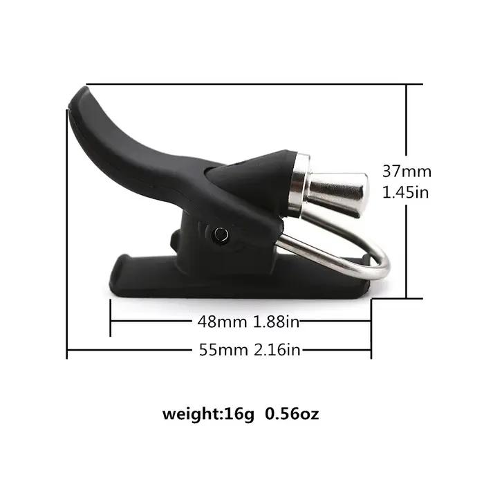 Déclencheur lancer canne mer - Accessoire pêche protection doigts - Tackle pêche surfcasting