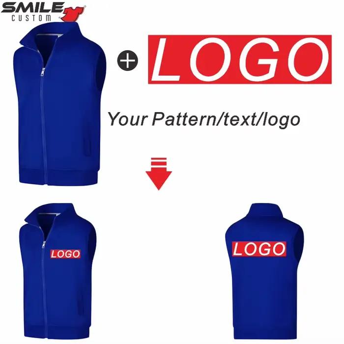Veste polaire chaude personnalisable impression ou broderie logo - Sans manches homme et femme qualité