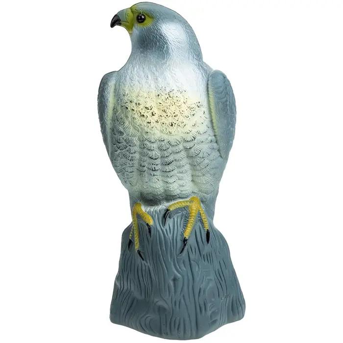 Leurre de chasse décoratif jardin multi-fonction - Oiseau faux ornement extérieur en PE résistant