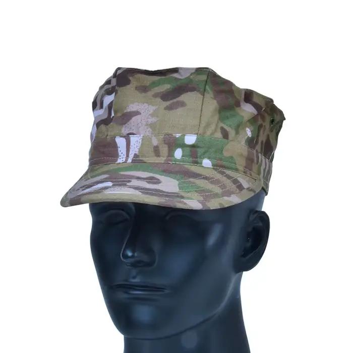 Casquette octogonale camouflage Tactifans - RipStop nylon pêche chasse sport outdoor