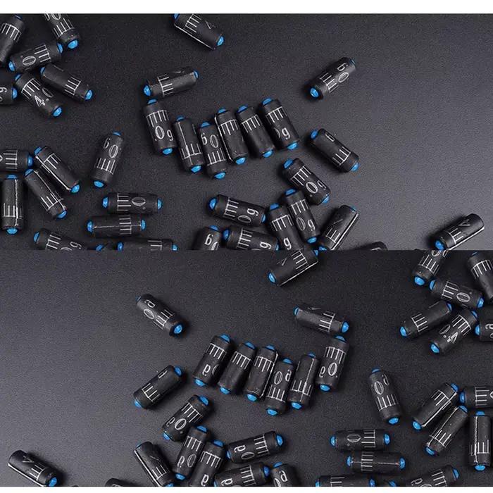 Plombs de pêche rapide 1.5g-4g rouleaux ruban plombé compétition grade renforcé pour ligne précise