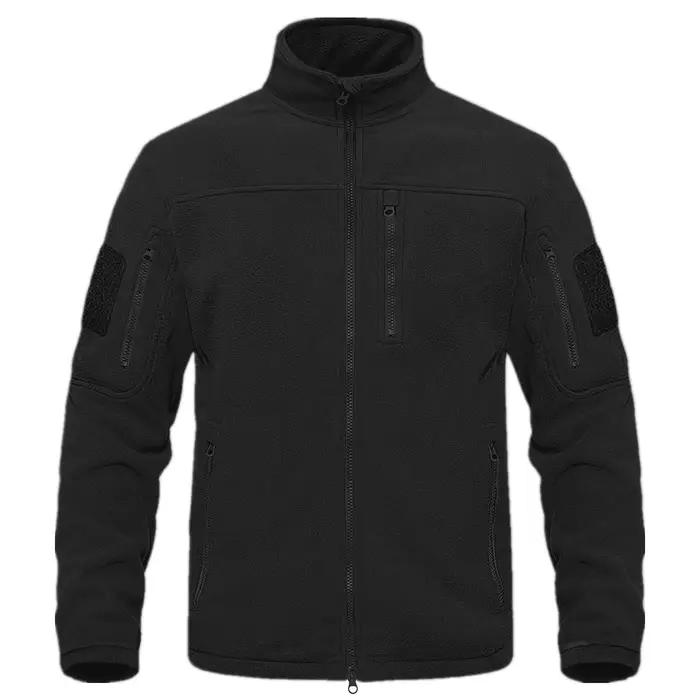 Veste polaire col montant thermique mi-haute pour pêche automne hiver activités outdoor