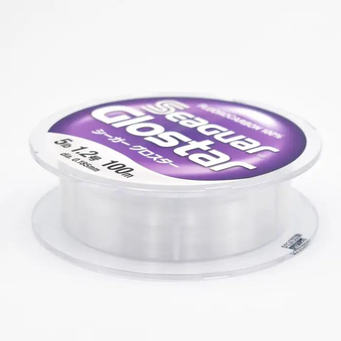 Ligne Seaguar Glostar fluorocarbone 100% édition limitée 50 ans - 4LB-70LB 100M/60M