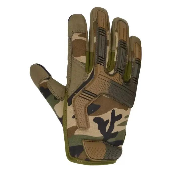 Gants tactiques PRI camouflage 90 jours fenêtre cuir protection mains pêche