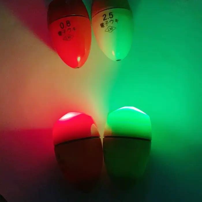 Float pêche nuit électronique vague roche lumineux automatique avec détection LED