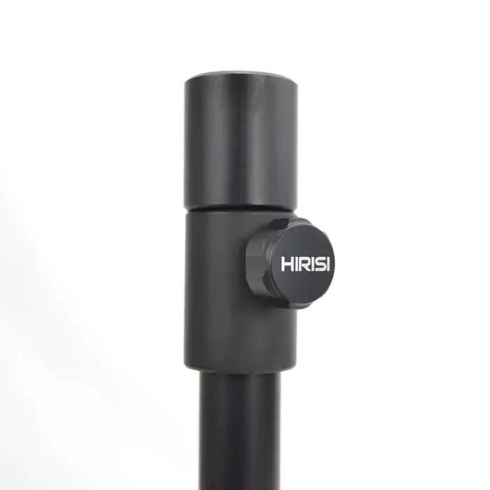 2 piquets rive aluminium noir pour pêche carpe - Supports cannes 16mm diamètre rod pod