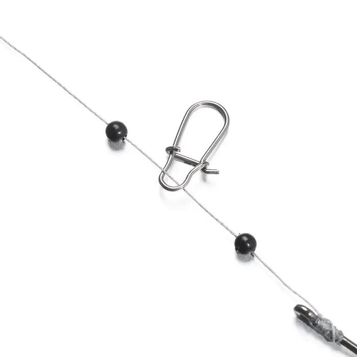 Perles de pêche en caoutchouc souple et dur 3mm à 12mm, lot de 100, stop-goujons et