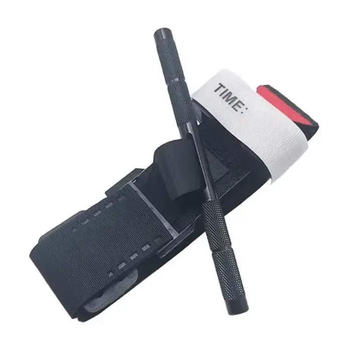 Garrot tactique aluminium réutilisable pour trousse de secours pêche et randonnée