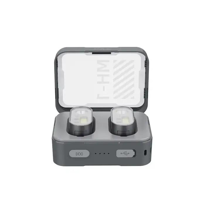Lampe frontale multifonction ATuMan DUKA MH1 rechargeable USB pour pêche avec capteur COB LED