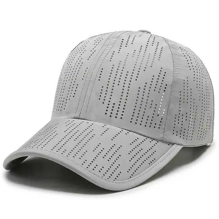 Casquette sport pêche color block - Homme rapide séchage résistance eau camping randonnée