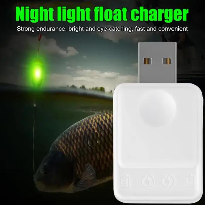 Chargeur USB CR425 pour flotteurs de pêche électriques, bouée LED portable et accessoires de pêche
