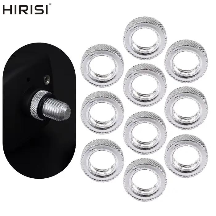 Écrous visserie 10 pièces filetage standard - fixation alarmes carpe, rod pods, buzz bars